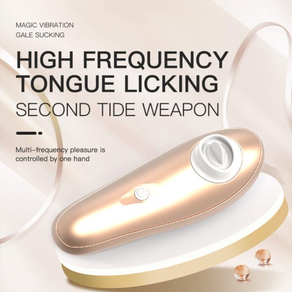 Silicone Tongue Licking Vibrator for Women | Couples Intimacy Toy - Image 2