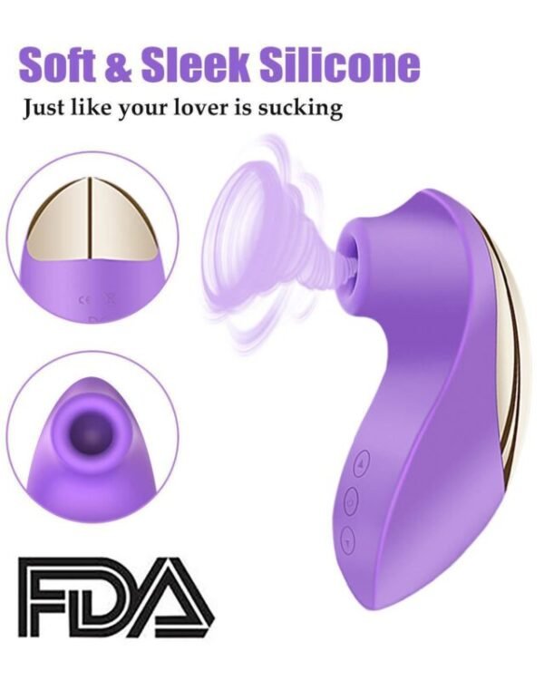 Suction & Vibration Egg Massager for Women | Intimate Pleasure Toy - Image 4