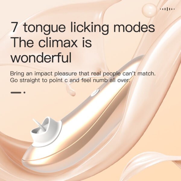 Silicone Tongue Licking Vibrator for Women | Couples Intimacy Toy - Image 3