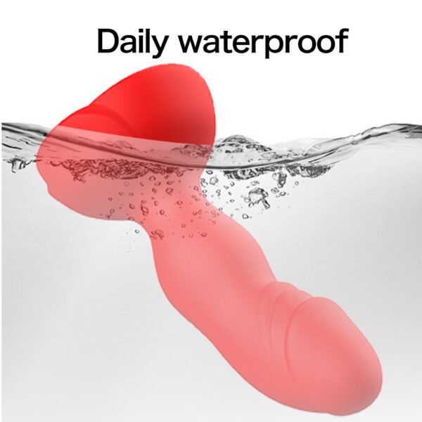 Rose Magnetic Remote Control Anal Plug | Vibrating Silicone Butt Plug for Men & Women - Image 5