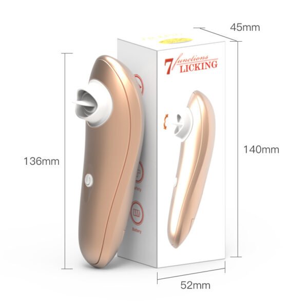Silicone Tongue Licking Vibrator for Women | Couples Intimacy Toy - Image 4
