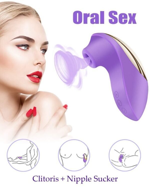 Suction & Vibration Egg Massager for Women | Intimate Pleasure Toy - Image 6