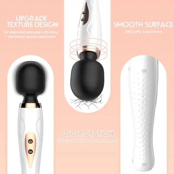 10-Speed Powerful AV Wand Vibrator | Large Massager for Men and Women - Image 7