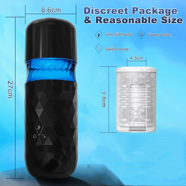 Hands-free aircraft cup male masturbator for Men - Image 8