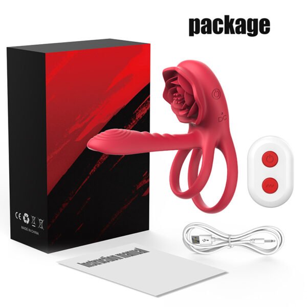Wireless Dual Vibrating Cock Ring | Couple's Intimacy Enhancer - Image 5