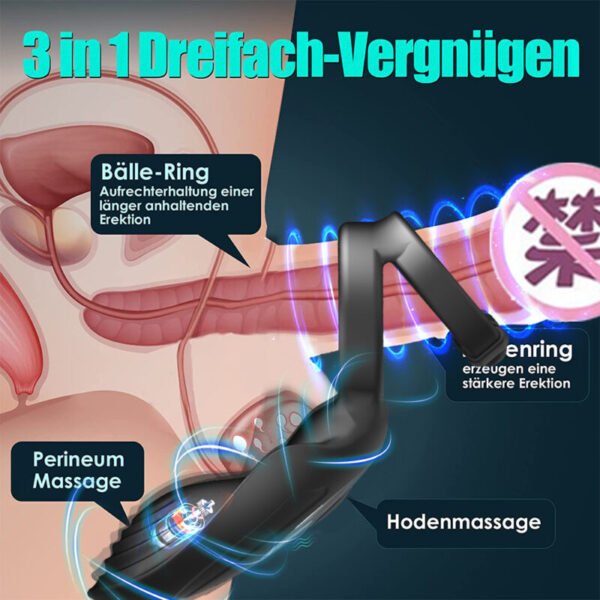 App-Controlled Vibrating Cock Ring | Wireless Remote Couple's Intimacy Enhancer