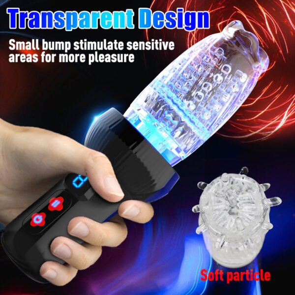 Automatic rotating retractable electric Tenga cup - Image 2
