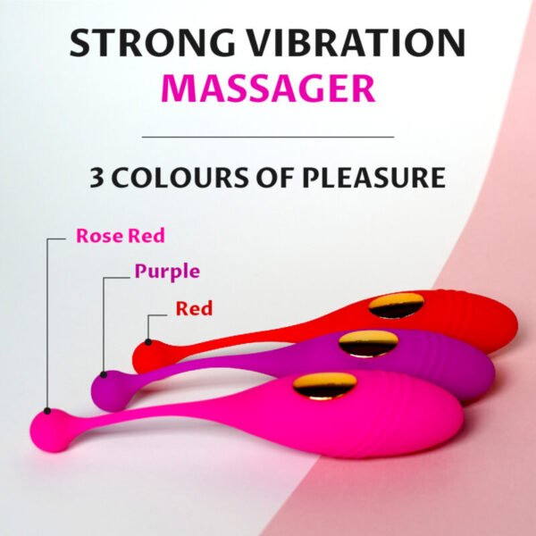 Wireless Remote Control Vibrating Egg for Women | USB Rechargeable Silicone Waterproof Toy - Image 8