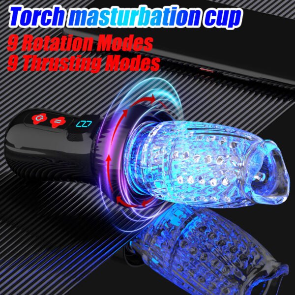 Automatic rotating retractable electric Tenga cup - Image 3