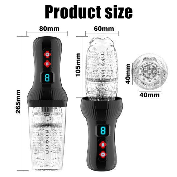 Automatic rotating retractable electric Tenga cup - Image 6