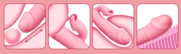 Heating Vibrating AV Wand | Women's Licking, Thrusting, and Multi-Speed Massager - Image 3
