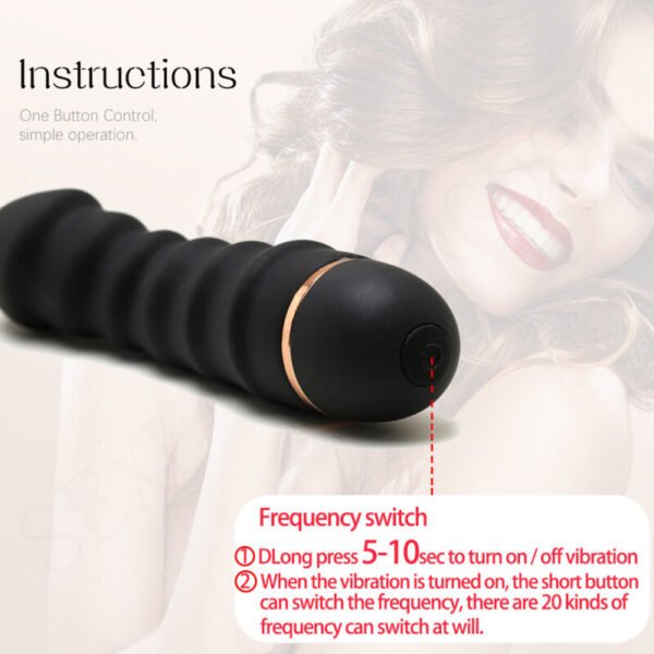 Wave Vibrating G-Spot Massager | Silicone AV Wand for Women - Image 6