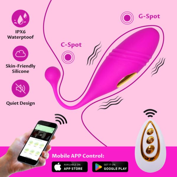 Wireless Remote Control Vibrating Egg for Women | USB Rechargeable Silicone Waterproof Toy