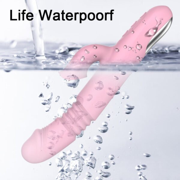 Heating Vibrating AV Wand | Women's Licking, Thrusting, and Multi-Speed Massager - Image 6