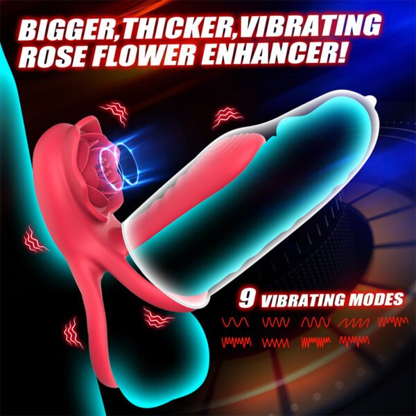 Wireless Dual Vibrating Cock Ring | Couple's Intimacy Enhancer - Image 2