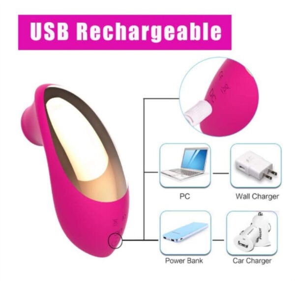 Suction & Vibration Egg Massager for Women | Intimate Pleasure Toy - Image 2
