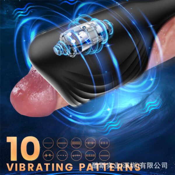 Dual Ring Vibrating Penis Trainer | App-Controlled Delay & Stamina Enhancer - Image 7