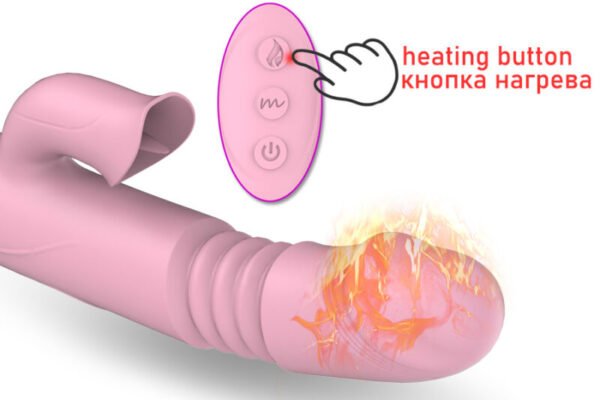 Heating Vibrating AV Wand | Women's Licking, Thrusting, and Multi-Speed Massager - Image 7
