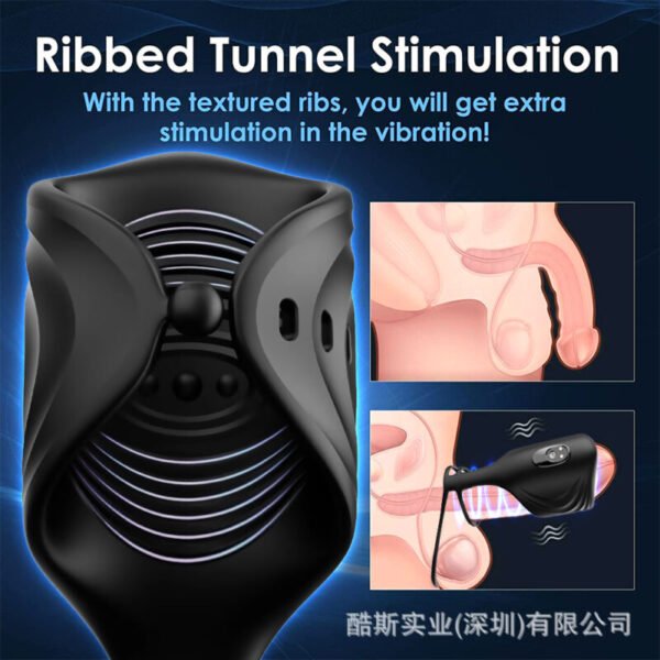 Dual Ring Vibrating Penis Trainer | App-Controlled Delay & Stamina Enhancer - Image 8