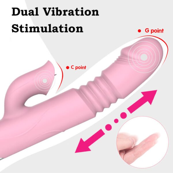 Heating Vibrating AV Wand | Women's Licking, Thrusting, and Multi-Speed Massager