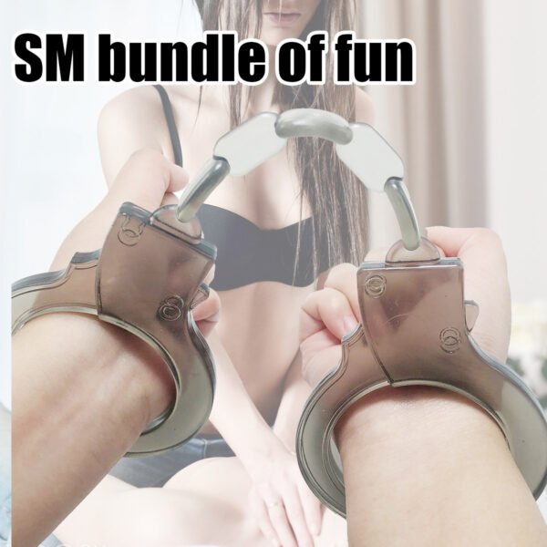 Soft Silicone Bondage Restraint Set | Adjustable Hand & Ankle Cuffs for SM Play - Image 3
