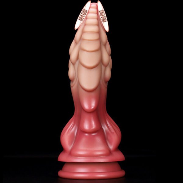 Glow-in-the-Dark Alien Dildo | Large Silicone Fantasy Toy with Strong Suction Cup - Image 3