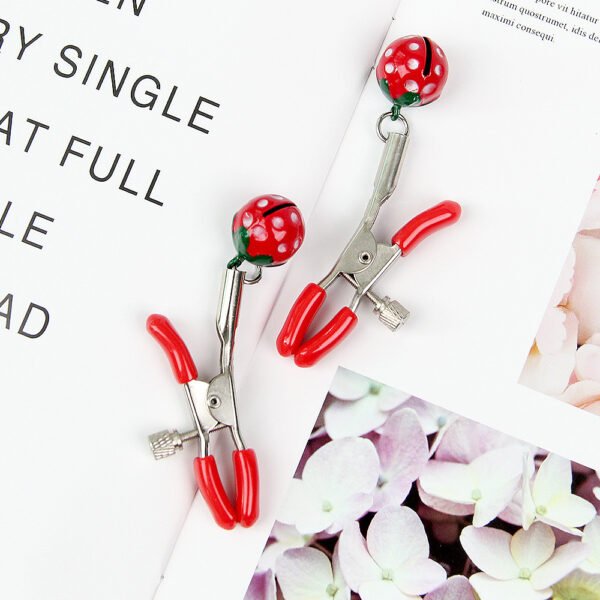 Adjustable Bell Nipple Clamps | BDSM Sensory Play Accessories for Couples - Image 3