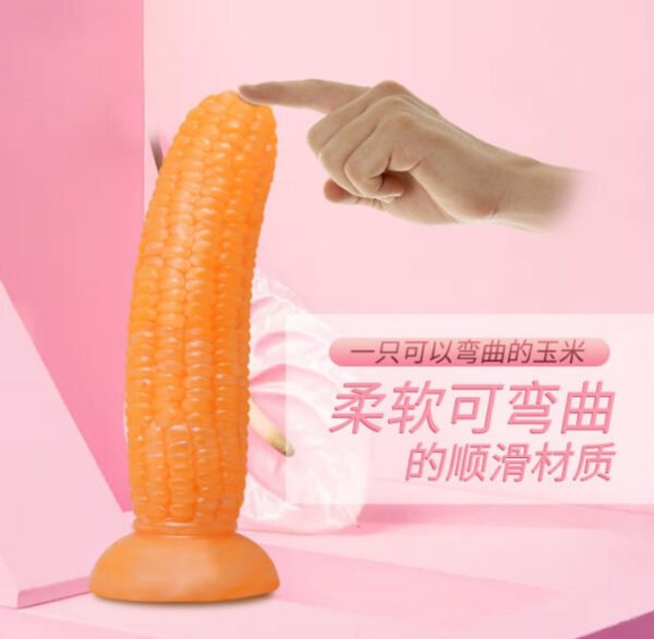 Realistic Vegetable Dildo | Suction Cup Banana, Cucumber, Corn Anal Plug for Women - Image 5