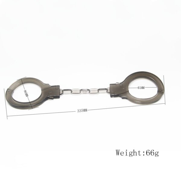 Soft Silicone Bondage Restraint Set | Adjustable Hand & Ankle Cuffs for SM Play - Image 6