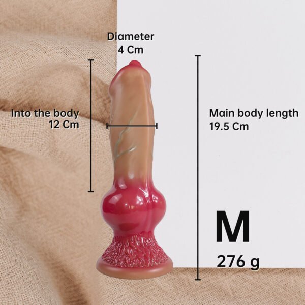 Realistic Dog Dildo | Large Silicone Canine Fantasy Toy for Adults - Image 5