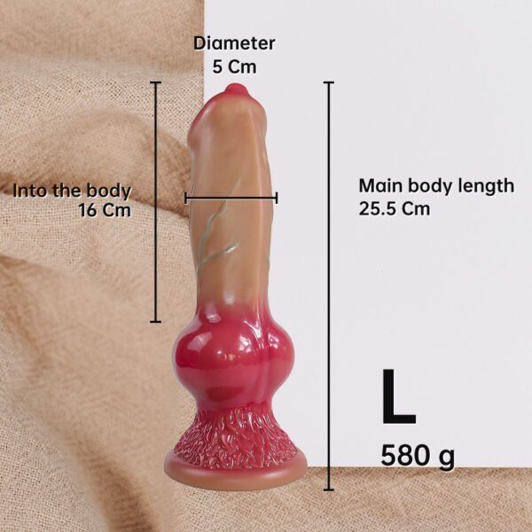 Realistic Dog Dildo | Large Silicone Canine Fantasy Toy for Adults - Image 6