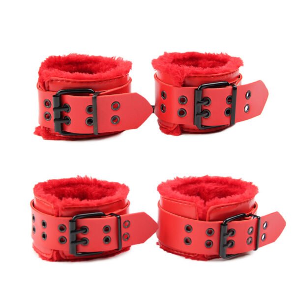 Luxury Leather BDSM Restraint Set | Bondage Harness & Leash for Couples - Image 2
