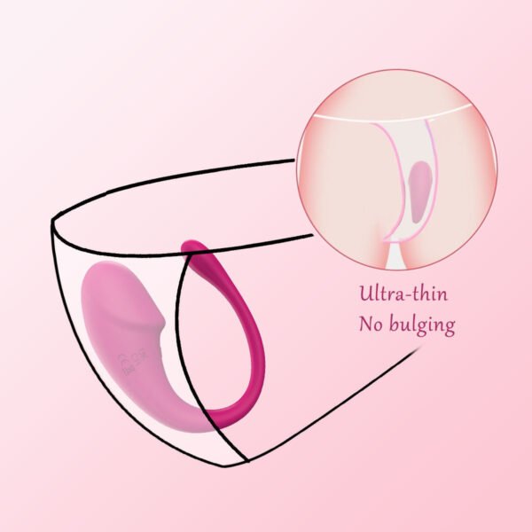Wearable Remote-Controlled Vibrator | Silent APP-Controlled Wireless Adult Toy - Image 2