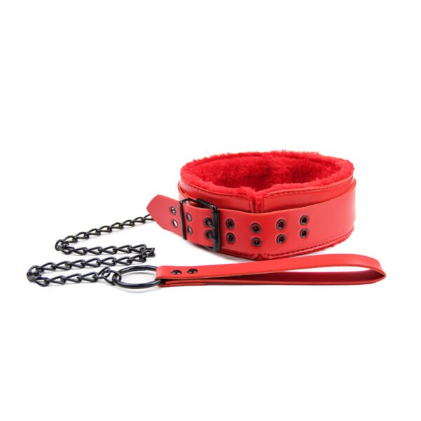 Luxury Leather BDSM Restraint Set | Bondage Harness & Leash for Couples - Image 4
