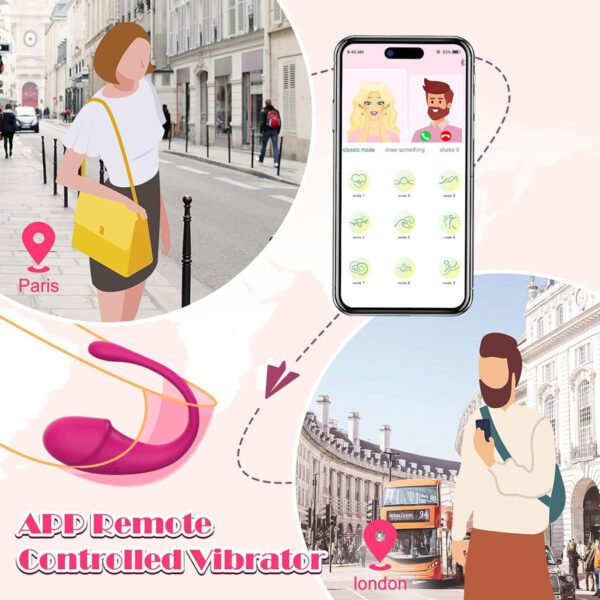 Wearable Remote-Controlled Vibrator | Silent APP-Controlled Wireless Adult Toy - Image 4
